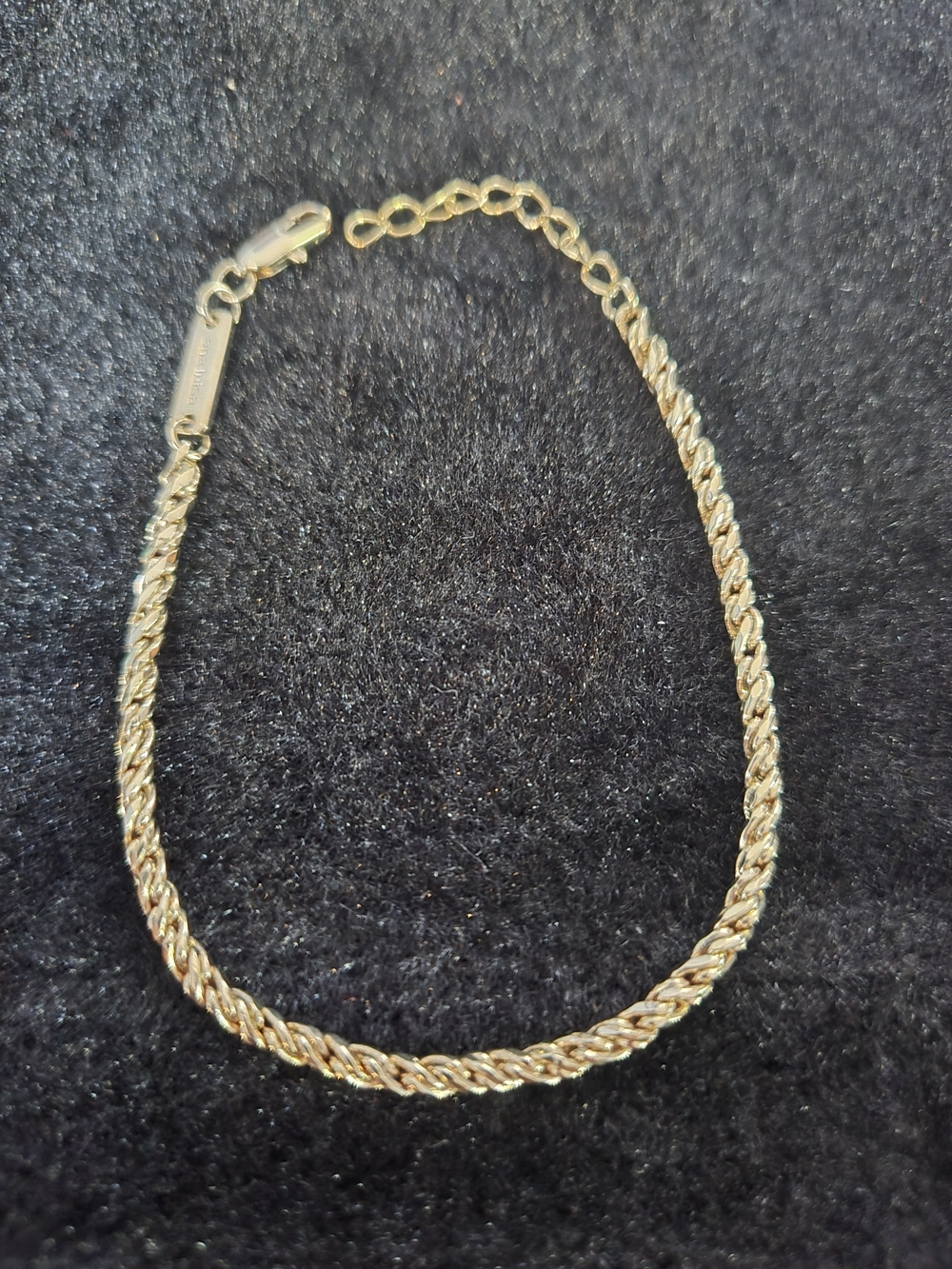 Classic Gold Rope Chain Bracelet for Women